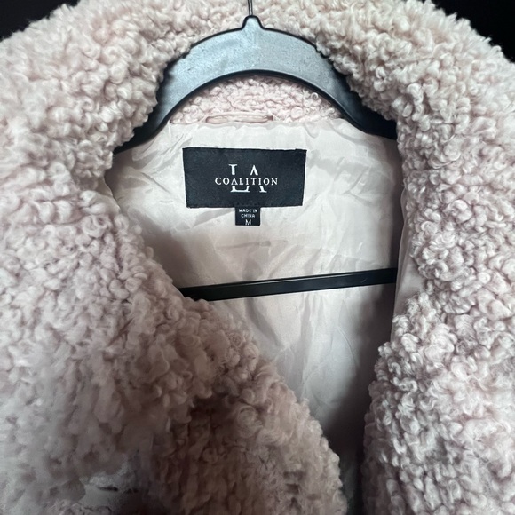 fuzzy button up jacket - Picture 3 of 3